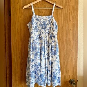 Universal Thread Blue Floral Kids Dress